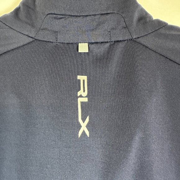 RLX Ralph Lauren 1/4 Zip Pullover Men XL Navy Golf 122nd US Open MGH 1811 Sporty - Picture 9 of 12